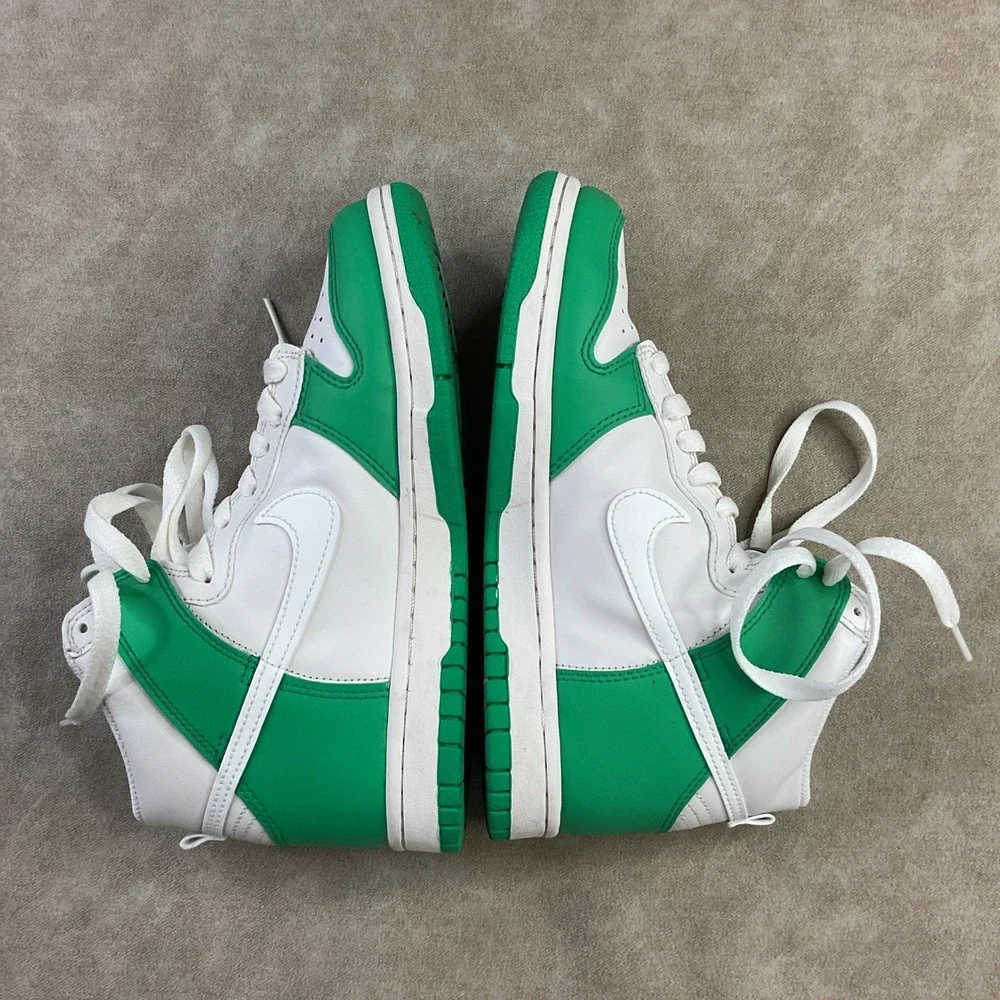 Nike Dunk High GS‎ Youth 5Y Phantom Stadium Green White Basketball Shoes DB2179